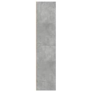 Skříň highboard betonově šedá 70 x 41 x 185 cm kompozitní dřevo - obrázek 5