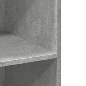 Skříň highboard betonově šedá 70 x 41 x 185 cm kompozitní dřevo - obrázek 7