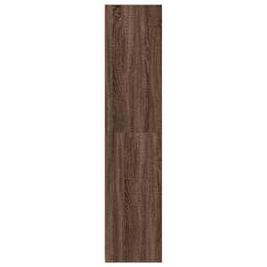 Skříň highboard hnědý dub 70 x 41 x 185 cm kompozitní dřevo - obrázek 5