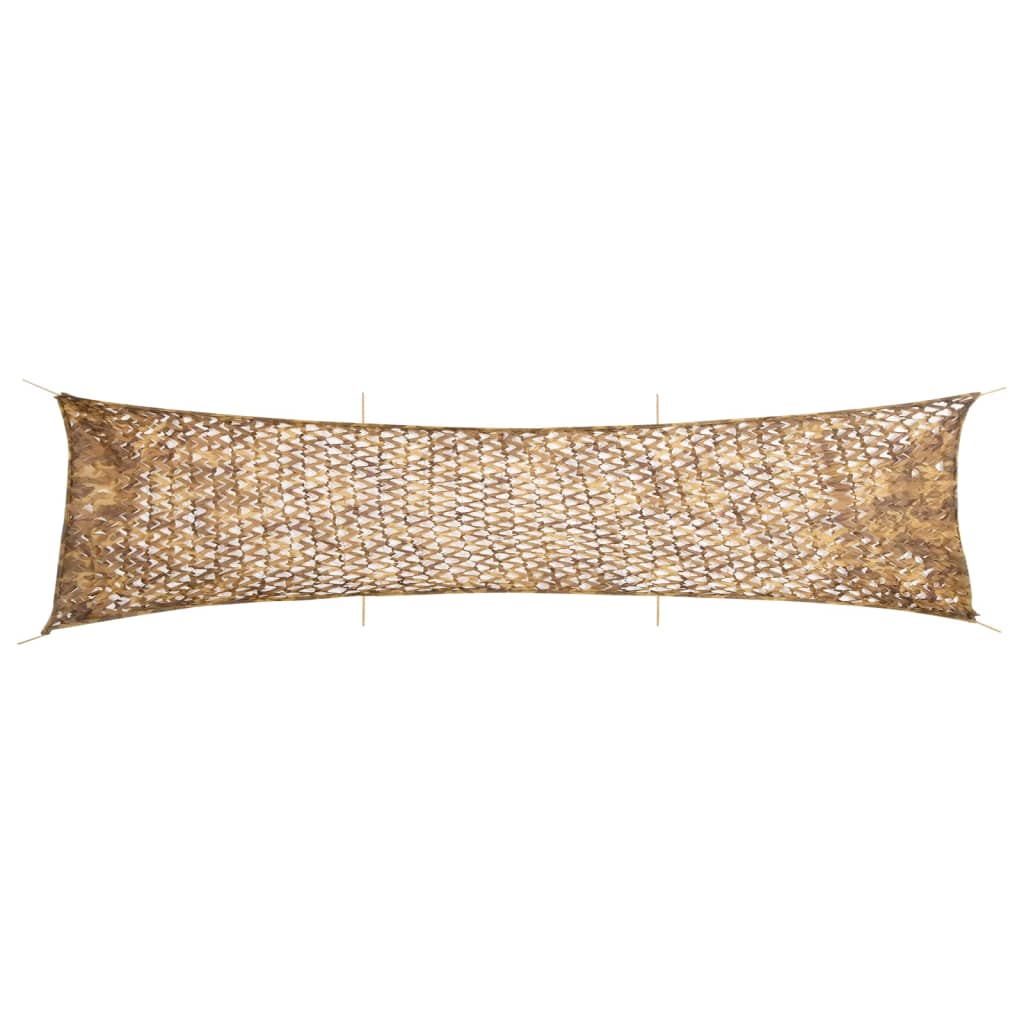 Filet de camouflage avec sac de rangement 613x138 cm sable