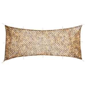 Kamuflažna mreža z torbo za shranjevanje 844x429 cm peščeno rjava