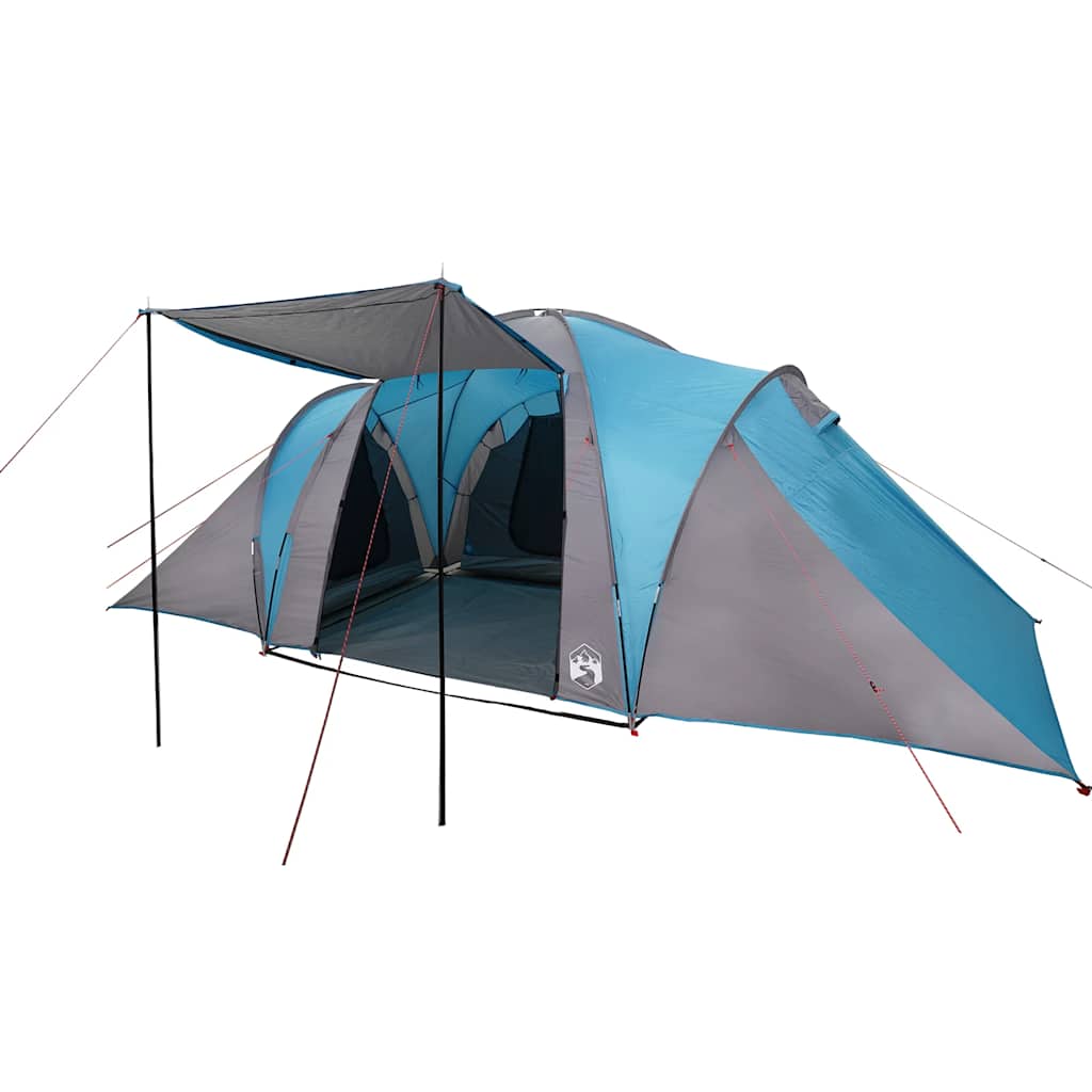 vidaXL Koepeltent 6-persoons waterdicht blauw afbeelding
