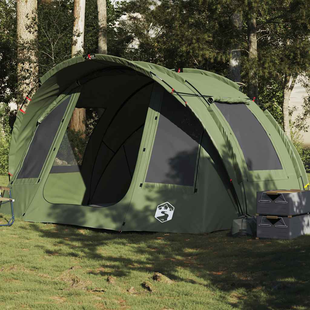 Tenda de pesca para 2 pessoas impermeável verde azeitona