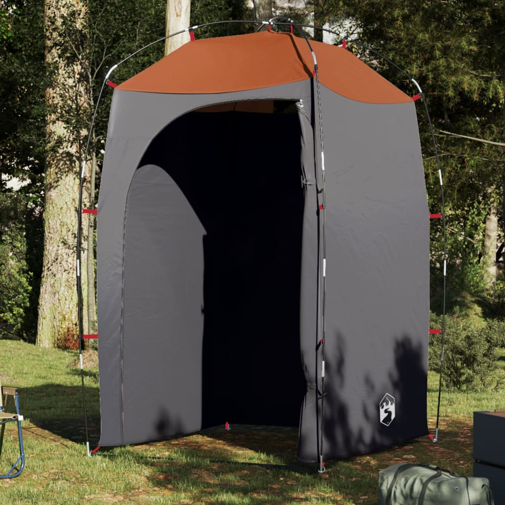 Tenda para duche impermeável cinzento