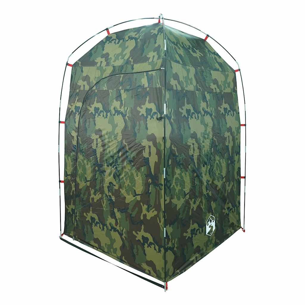 vidaXL Douchetent waterdicht camouflage afbeelding