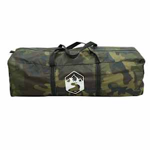Rodinný stan tunel pro 6 osob maskáčový nepromokavý - obrázek 11