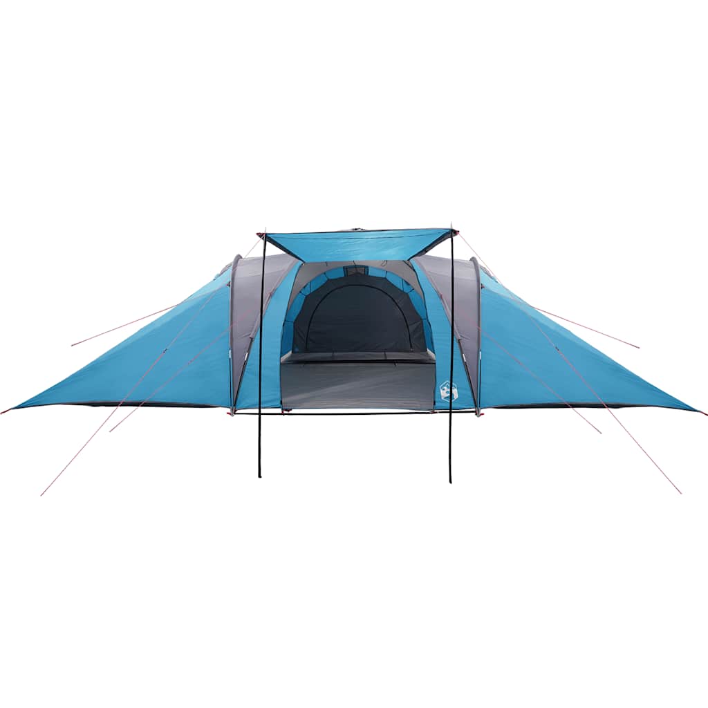 Tente familiale à dôme 6 personnes gris et orange imperméable vente en gros tente vidaXL