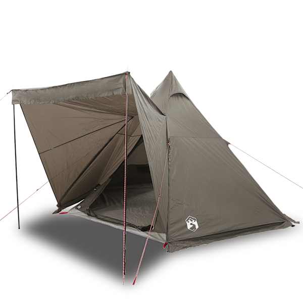 vidaXL peretelk 6 inimesele, tipi, pruun, veekindel