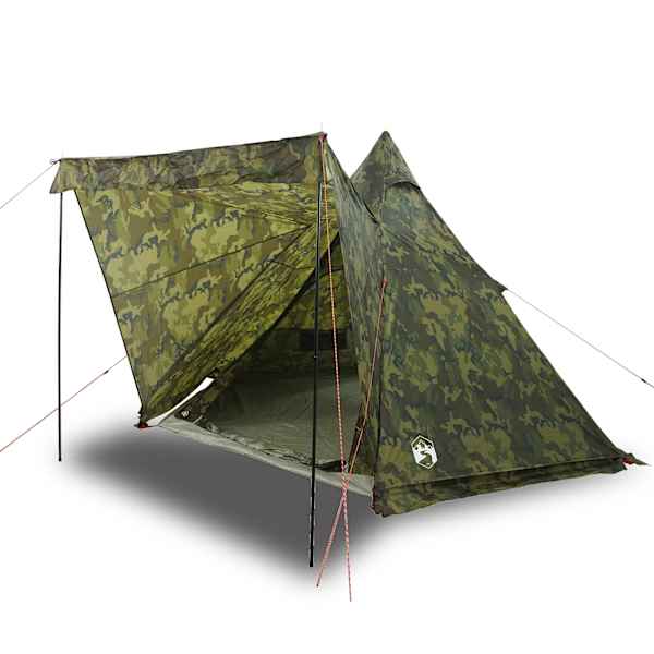 vidaXL peretelk 6 inimesele, tipi, kamuflaaž, veekindel