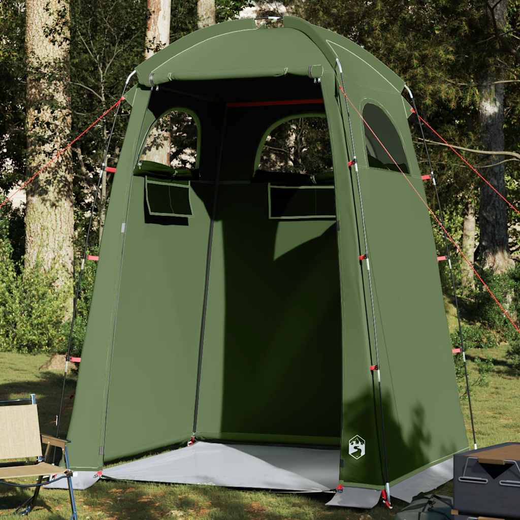 Tenda para duche impermeável verde azeitona