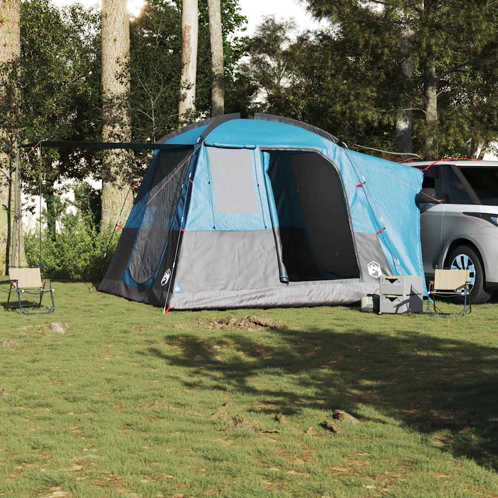 vidaXL Autotent 4-persoons waterdicht blauw afbeelding