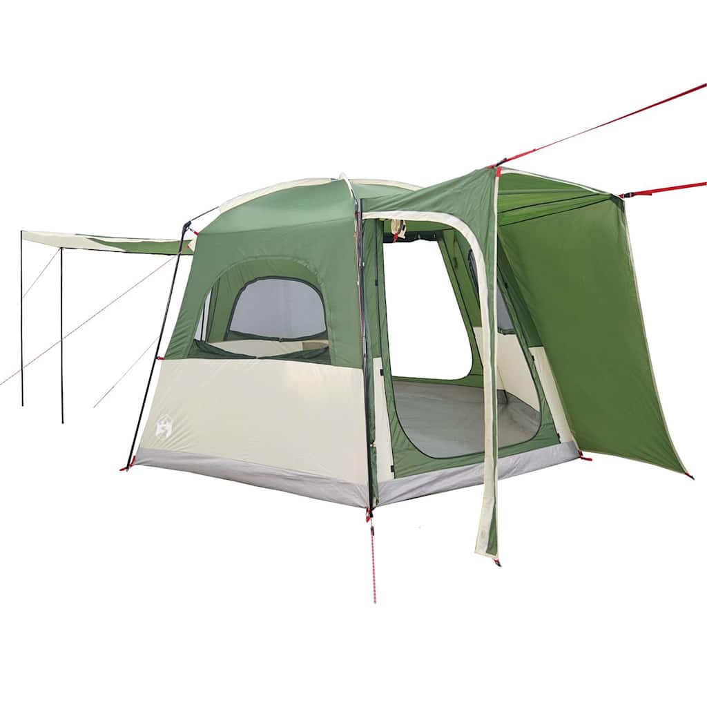vidaXL Autotent 4-persoons waterdicht groen afbeelding