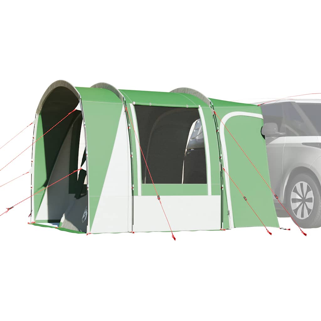 vidaXL Cort auto pentru 4 persoane, verde, impermeabil