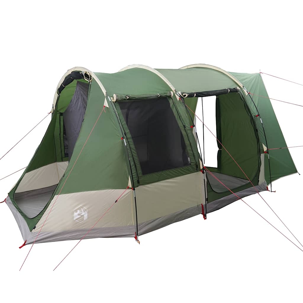 Tente tendance de voiture 2 personnes gris et orange imperméable tente vidaXL
