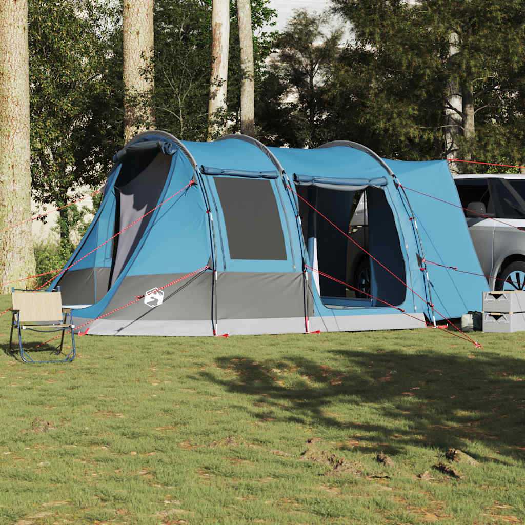 vidaXL Autotent 2-persoons waterdicht blauw afbeelding