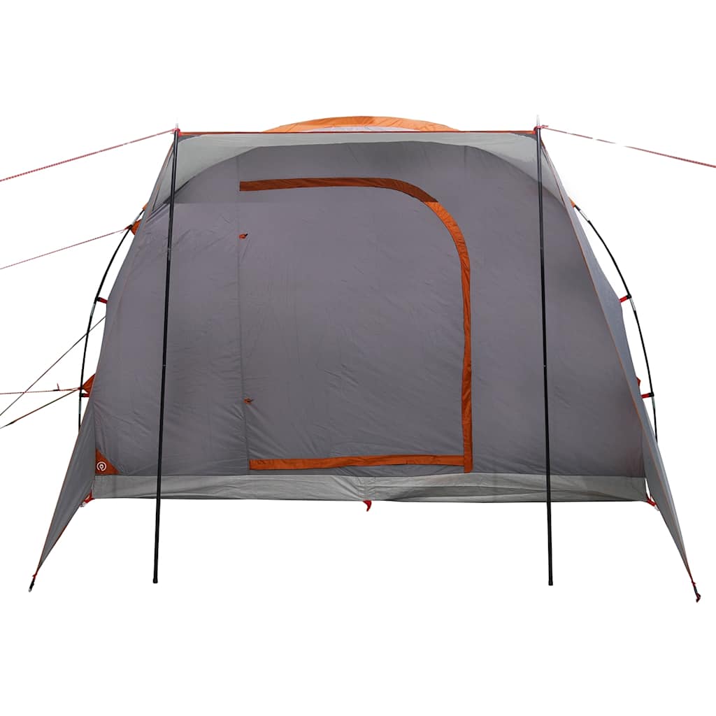 Tente de voiture 2 personnes soldes gris et orange imperméable tente vidaXL