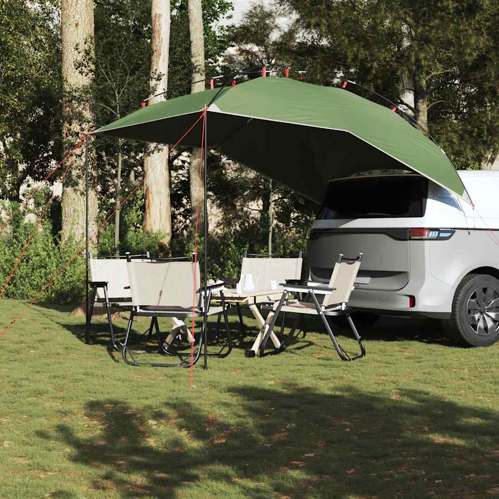 vidaXL Autotent waterdicht groen afbeelding