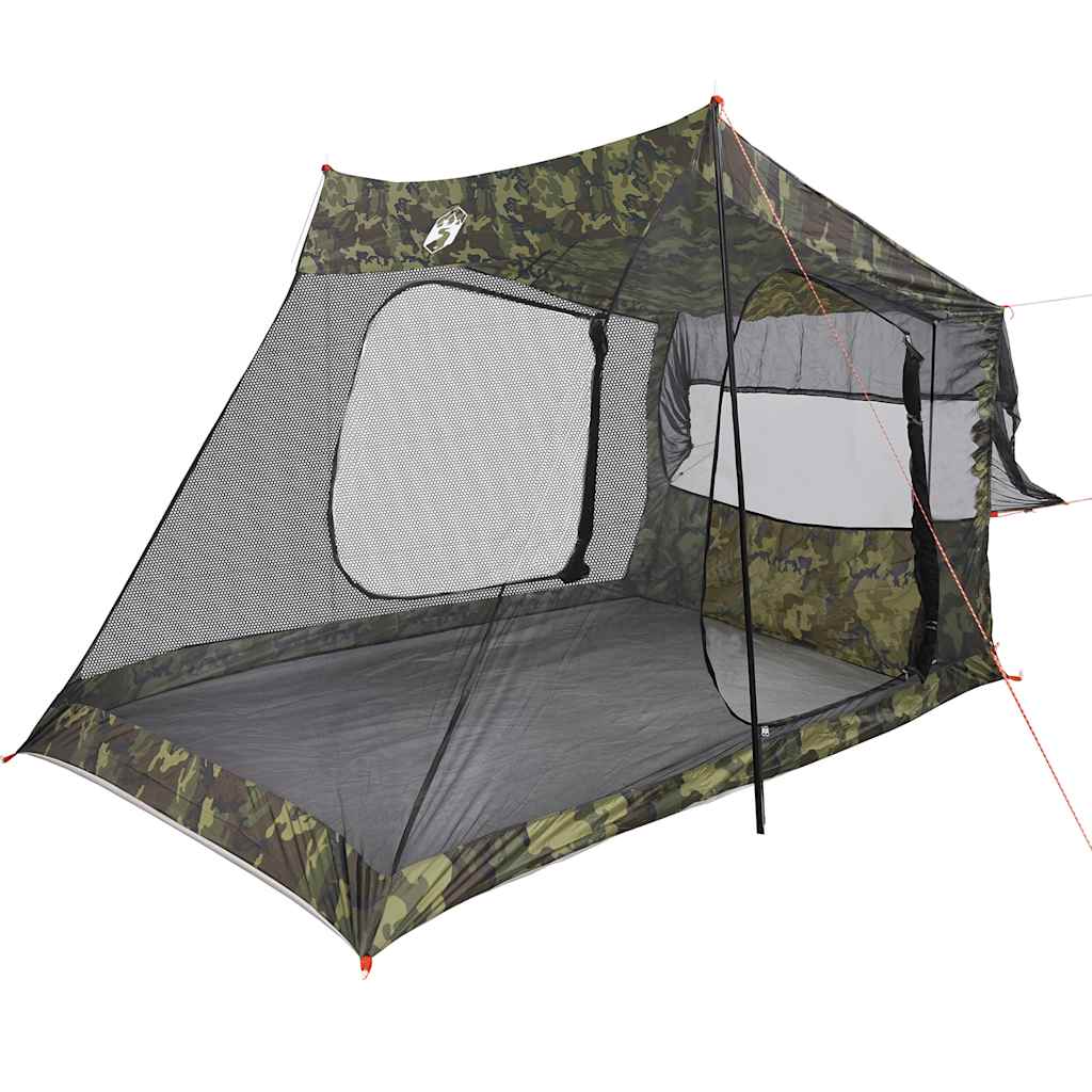 vidaXL Autotent 2-persoons camouflage waterdicht afbeelding