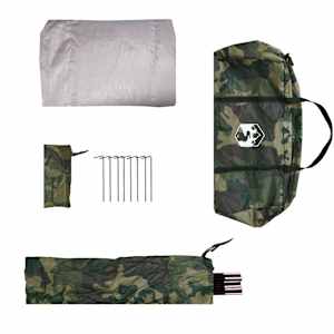 Stan do auta pro 2 osoby Camouflage nepromokavý - obrázek 10