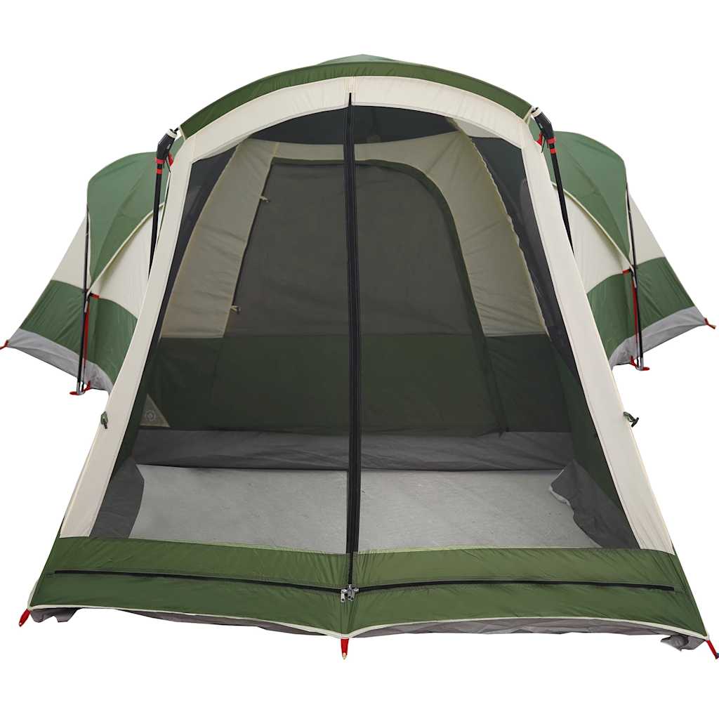 Tente familiale tunnel 8 personnes gris et orange vente imperméable tente vidaXL