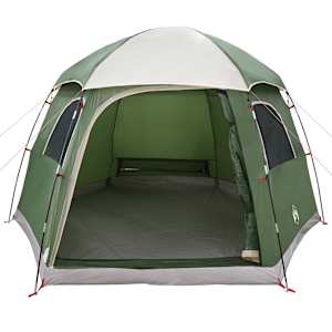 Rodinný stan Igloo pro 6 osob zelený Vodotěsný - obrázek 5