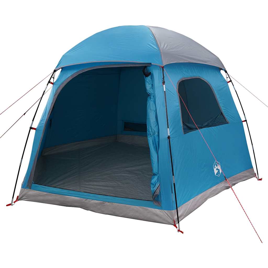vidaXL Familietent iglo 6-persoons waterdicht blauw afbeelding