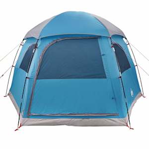 Rodinný stan Igloo pro 6 osob modrý Vodotěsný - obrázek 6