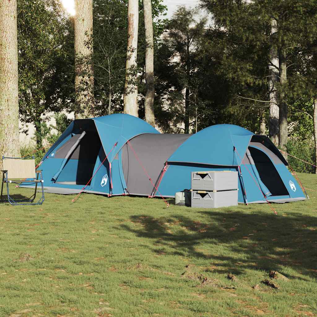 vidaXL Tent 5-persoons waterdicht blauw afbeelding
