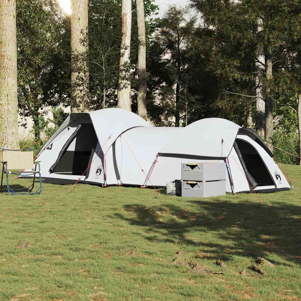 Thumbnail - vidaXL Campingzelt 5 Personen Weiß Verdunkelungsstoff Wasserdicht