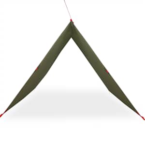 Kempingová plachta olivově zelená 306 x 306 cm nepromokavá - obrázek 4