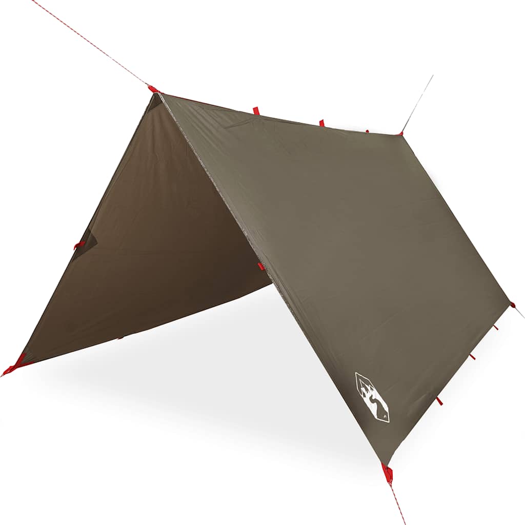 Thumbnail - vidaXL Tarp Braun 306x306 cm Wasserdicht