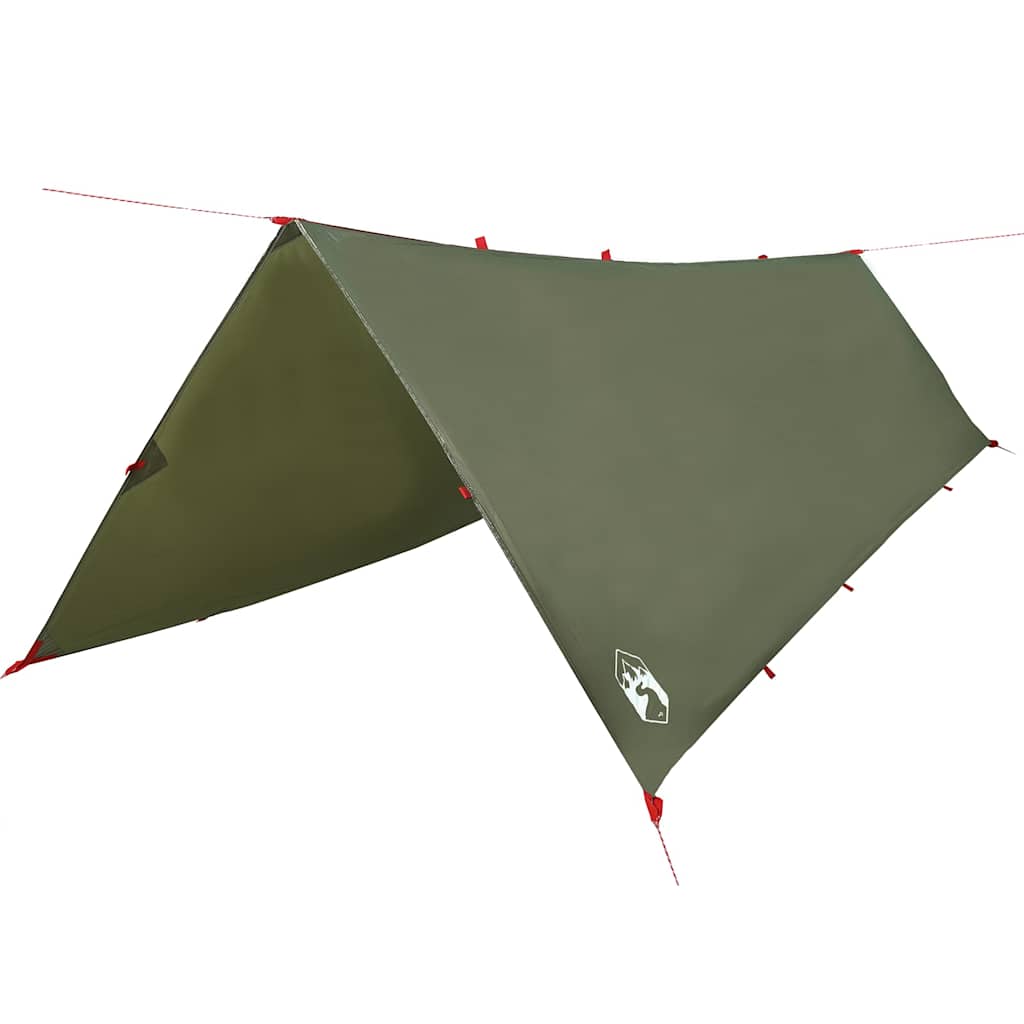 Thumbnail - vidaXL Tarp Olivgrün 506x306 cm Wasserdicht