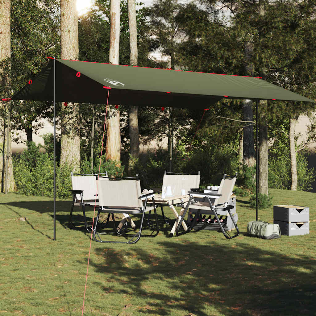 Thumbnail - vidaXL Tarp Olivgrün 506x306 cm Wasserdicht