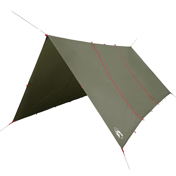 vidaXL tuulevari, oliiviroheline, 451x420 cm, veekindel