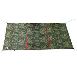 Kempingová plachta maskáčová 451 x 420 cm nepromokavá - obrázek 5