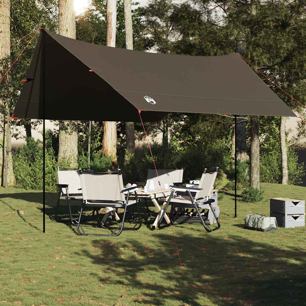Thumbnail - vidaXL Tarp Braun 438x376x212 cm Wasserdicht