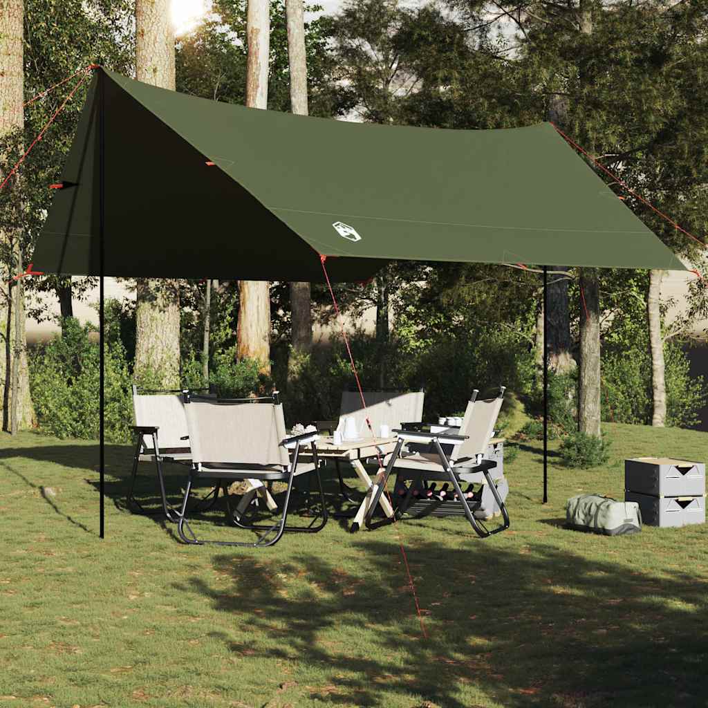 Thumbnail - vidaXL Tarp Olivgrün 462x306x211 cm Wasserdicht