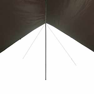 Kempingová plachta zelená 462 x 306 x 211 cm nepromokavá - obrázek 6