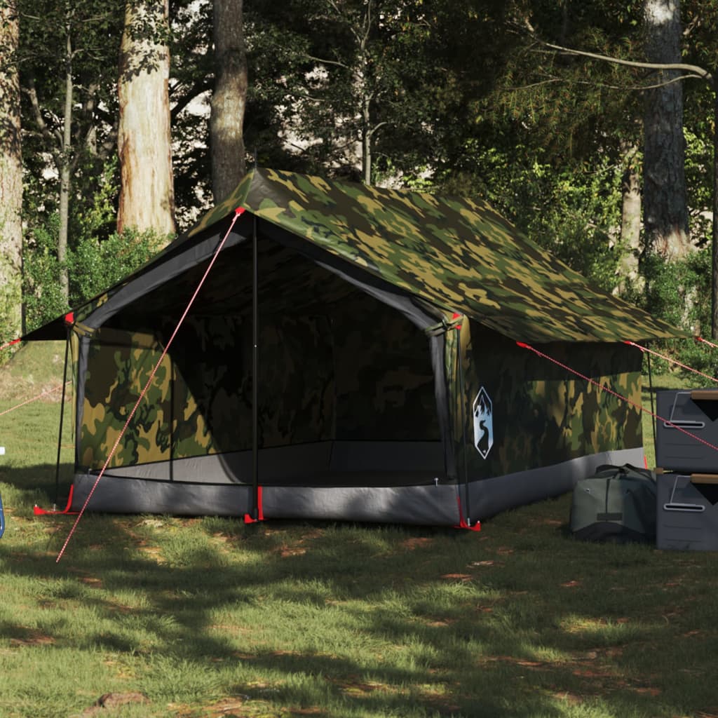 Tenda para campismo para 2 pessoas impermeável camuflagem