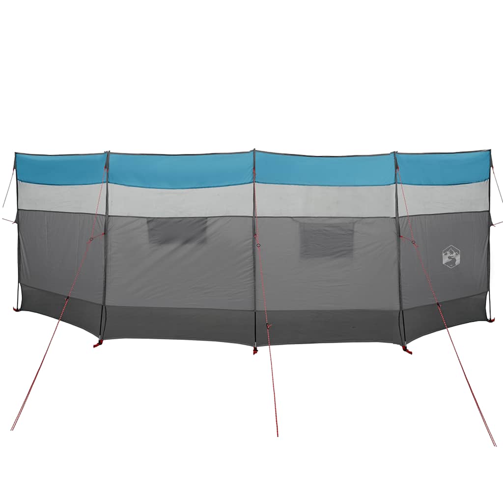 vidaXL Kempingový větrolam modrýue 510x153 cm Vodotěsný