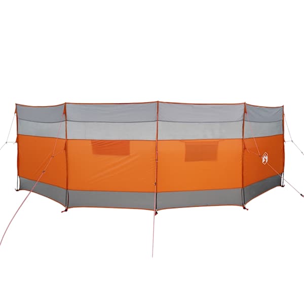 vidaXL tuulevari, hall ja oranž, 510x153 cm, veekindel