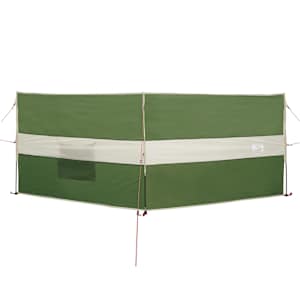 vidaXL Camping Tuulet&otilde;ke Roheline 344x120 cm Veekindel