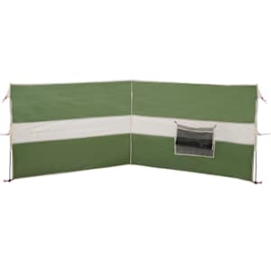 Kempingový větrolam zelený 344x120 cm nepromokavý - obrázek 6