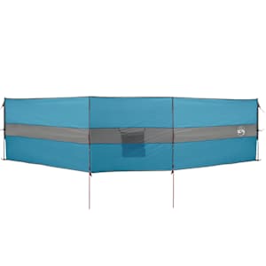 Kempingový větrolam modrýue 490x123 cm Vodotěsný - obrázek 4