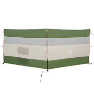 vidaXL Camping Tuulet&otilde;ke Roheline 340x130 cm Veekindel