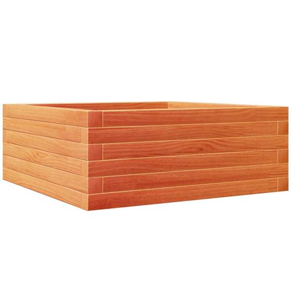 vidaXL aia taimekast, vahapruun, 60 x 60 x 23 cm, m&auml;nnipuit