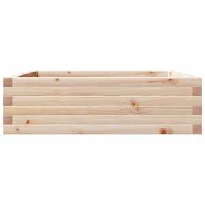 Zahradní truhlík 80 x 80 x 23 cm masivní borovice - obrázek 6