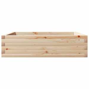 Zahradní truhlík 90 x 90 x 23 cm masivní borové dřevo - obrázek 5