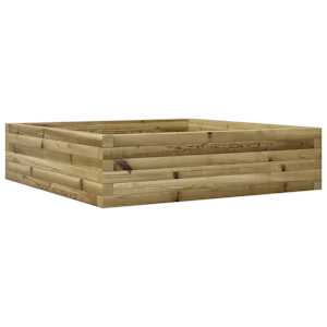 Zahradní truhlík 90 x 90 x 23 cm impregnované borové dřevo - obrázek 7