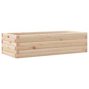 Zahradní truhlík 90 x 40 x 23 cm masivní borovice - obrázek 2